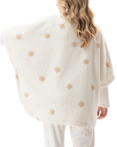 Poncho Le Chat Essentiel (Ecru)