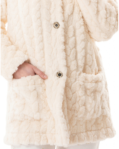 Chaquetas Le Chat Essentiel (Ecru)