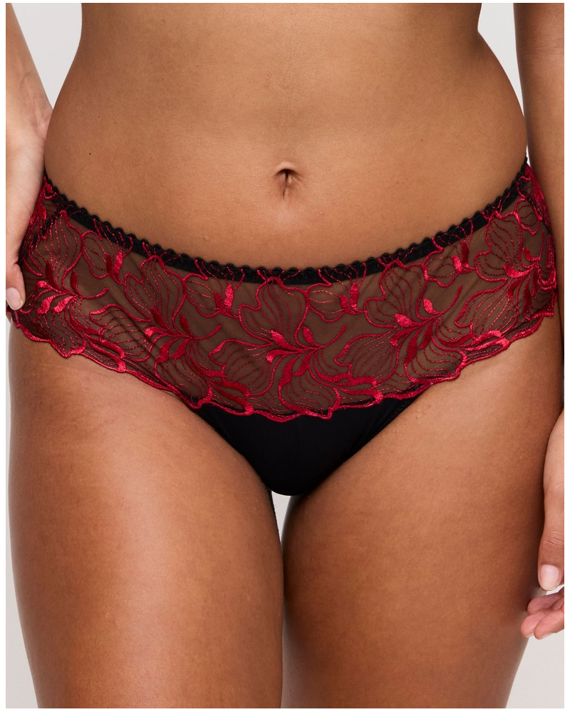 Luxury thong Prima Donna Springdale (Black Rose)