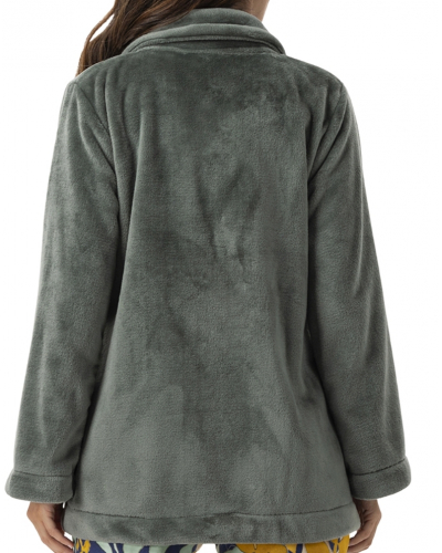 Veste manches longues Le Chat Essentiel (Lichen)