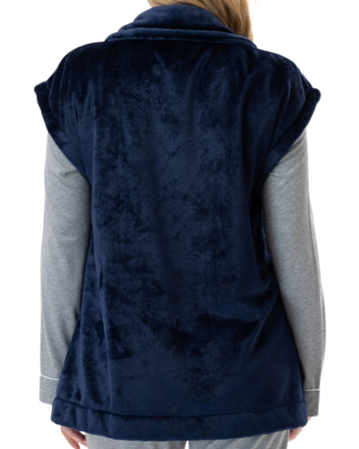 Veste boutonnée Le Chat Essentiel (Marine)