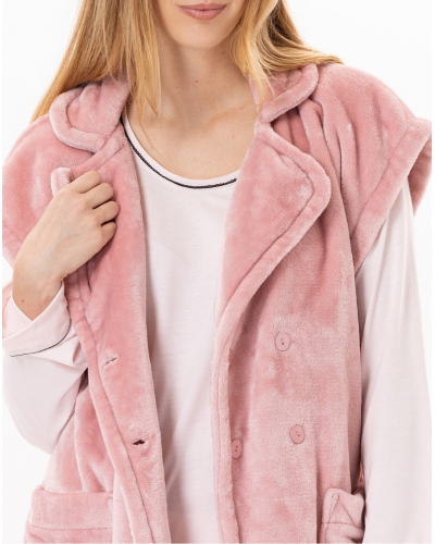 Veste boutonnée Le Chat Essentiel (Blush)
