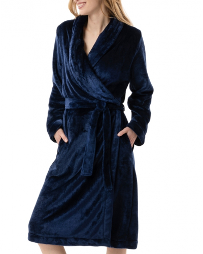Bathrobe Le Chat Essentiel (Marine)