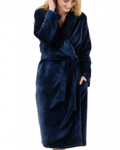 Bathrobe Le Chat Essentiel (Marine)