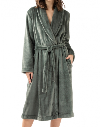 Bathrobe Le Chat Essentiel (Lichen)