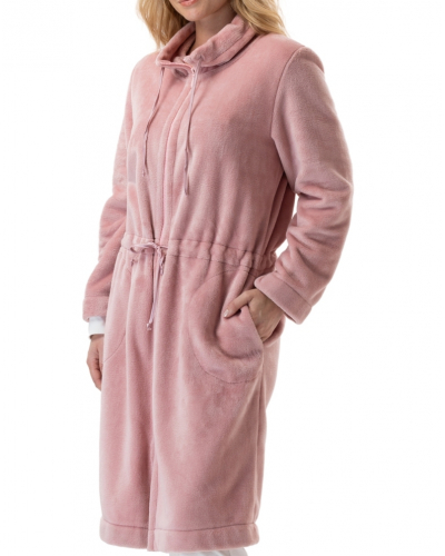 Veste zippée Le Chat Essentiel (Blush)