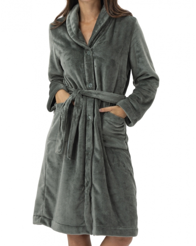 Dressing gown Le Chat Essentiel (Lichen)