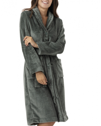 Dressing gown Le Chat Essentiel (Lichen)