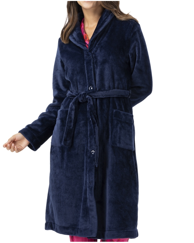 Robe de chambre Le Chat Essentiel (Marine)