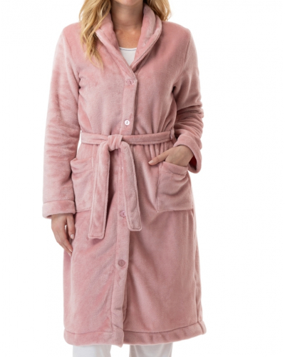 Robe de chambre Le Chat Essentiel (Blush)