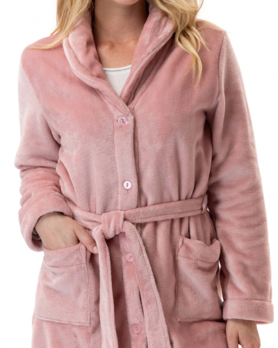 Robe de chambre Le Chat Essentiel (Blush)