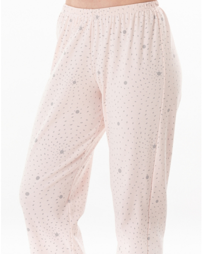 Pijama Interlock 100% algodón Le Chat Cosy (Rose/Gris)