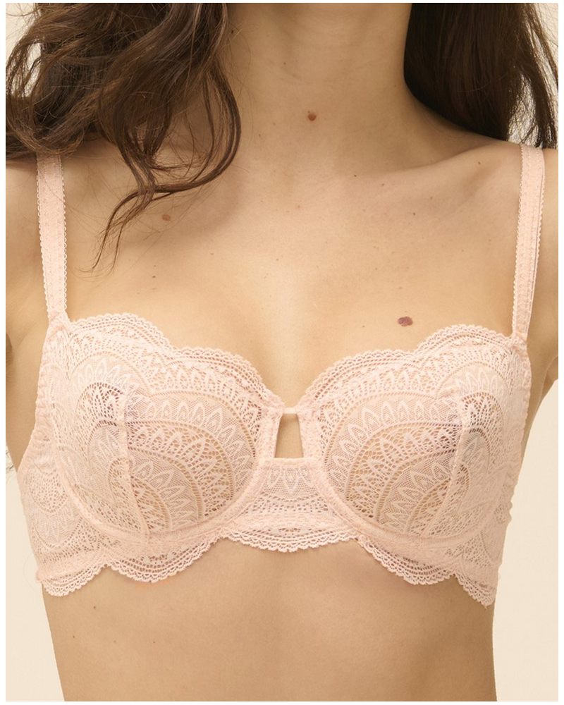 Demi bra Simone Pérèle Karma (Poudre Pétale)