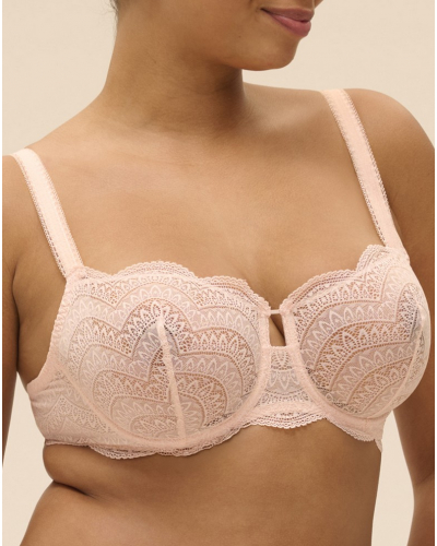 Soutien-gorge corbeille Simone Pérèle Karma (Poudre Pétale)