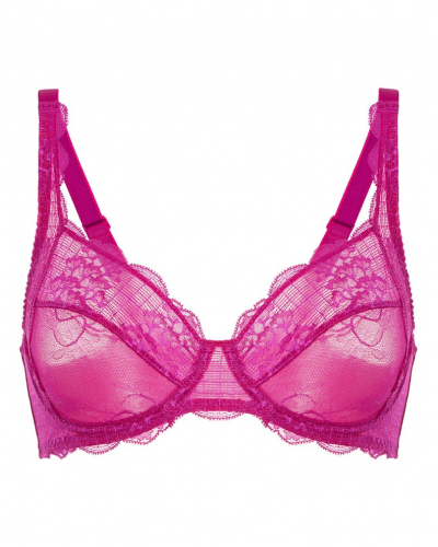 Squared neckline underwired bra Simone Pérèle Rêve (Azalée)