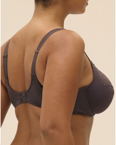 Underwired bra Simone Pérèle Caresse (Gris graphite)