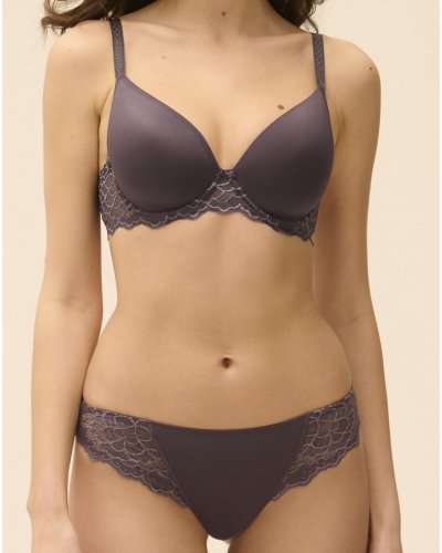 Spacer plunge bra Simone Pérèle Caresse (Gris graphite)