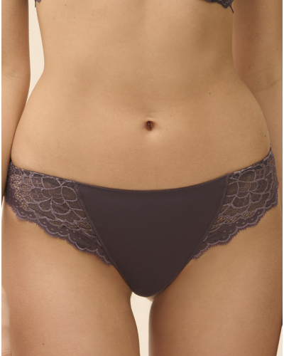 Tanga Simone Pérèle Caresse (Gris graphite)