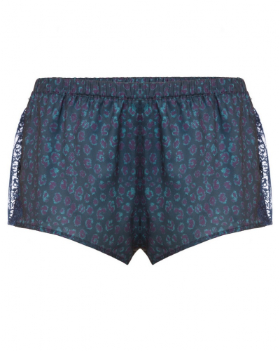 Night short Simone Pérèle Satin secrets (Bleu féline)