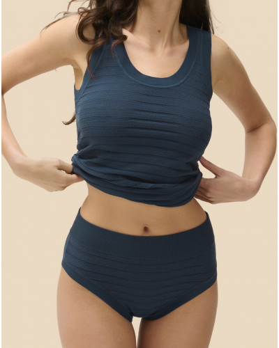 Knicker Pull Simone Pérèle Pollen (Bleu pétrole)