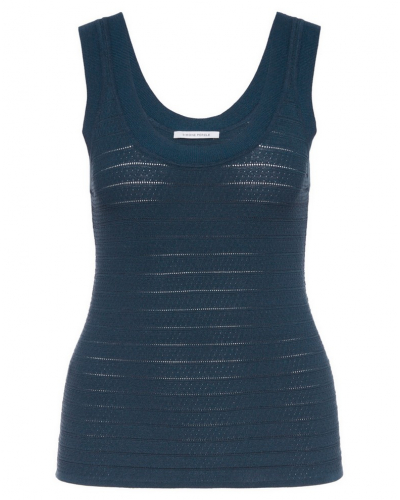 Top Simone Pérèle Pollen (Bleu pétrole)