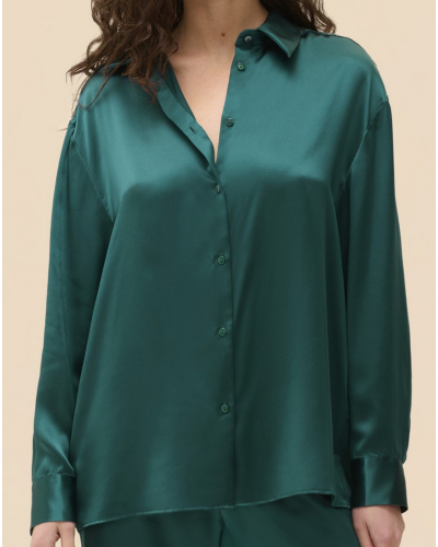 Camisa Simone Pérèle Love me (Emeraude)