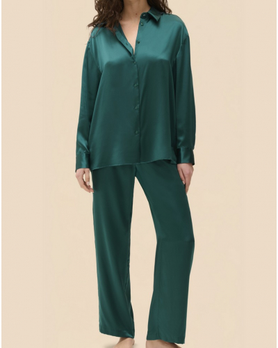 Chemise Simone Pérèle Love me (Emeraude)