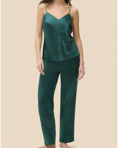 Pantalon Simone Pérèle Love me (Emeraude)