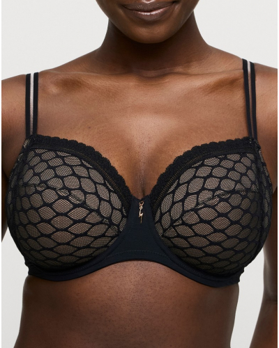 Underwired bra Prima Donna Twist Nako (Black)