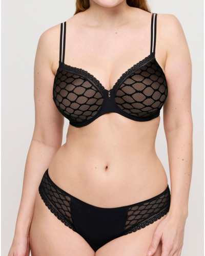 Thong Prima Donna Twist Nako (Black)