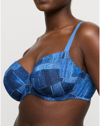 Sujetador con aros Prima Donna Twist Mauna (Twill Blue)