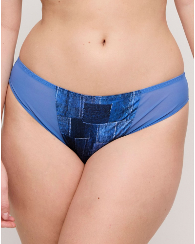 Slip brésilien Prima Donna Twist Mauna (Twill Blue)