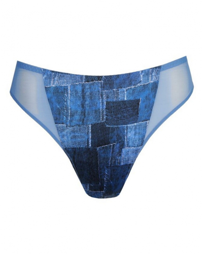 Tanga Prima Donna Twist (Twill Blue)