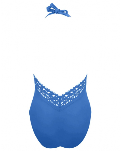 Maillot de bain une pièce séduction dos plongeant Lise Charmel Ajourage Couture (Nuage Ajourage)