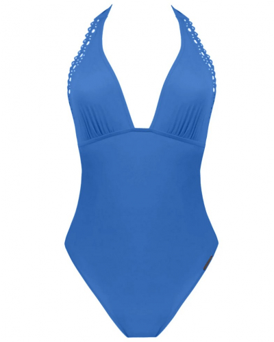 Maillot de bain une pièce séduction dos plongeant Lise Charmel Ajourage Couture (Nuage Ajourage)