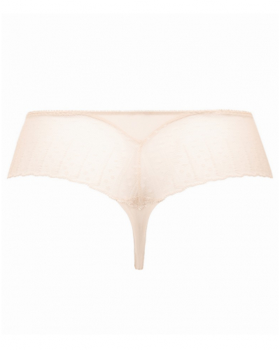 Shorty tanga Empreinte Amour (Nacre)