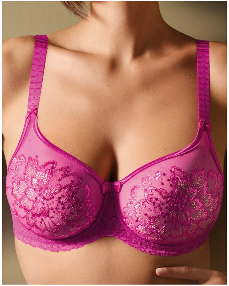 Sujetador con aros Empreinte Amour (Magenta)