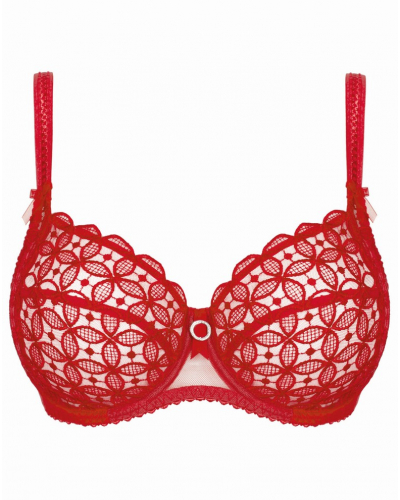 Sujetador con aros Empreinte Romy (Rouge Impérial)