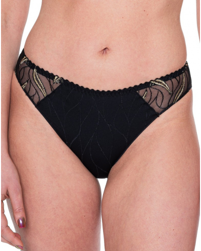 Slip Louisa Bracq Julia (noir/or)