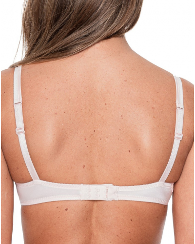 Plunge bra Louisa Bracq Electric Waves (Nude Rose)