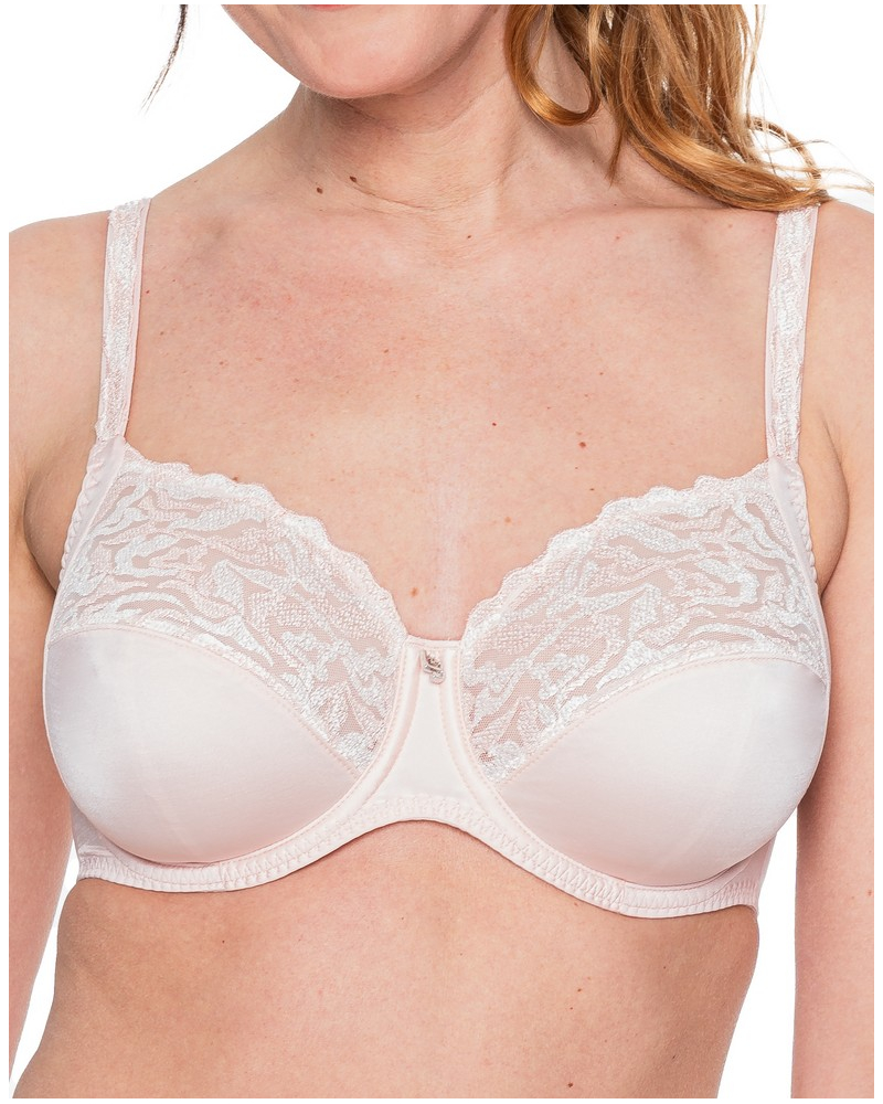Soutien-gorge emboitant Louisa Bracq Electric Waves (Nude Rose)