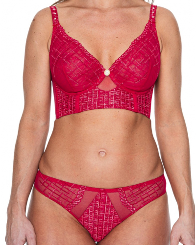 Calzoncillo Louisa Bracq Tweegy (Rouge à lèvres)
