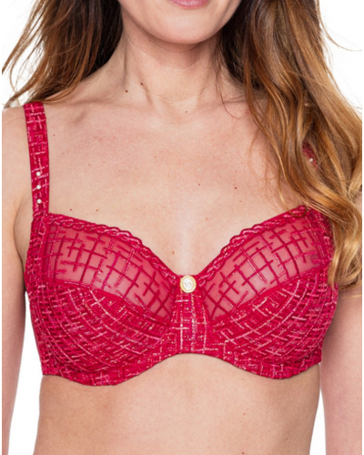 Soutien-gorge emboitant Louisa Bracq Tweegy (Rouge à lèvres)