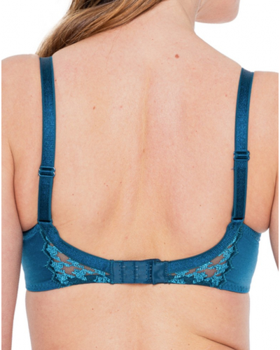 Underwired Molded Bra Louisa Bracq Tailor (Neon botanica)