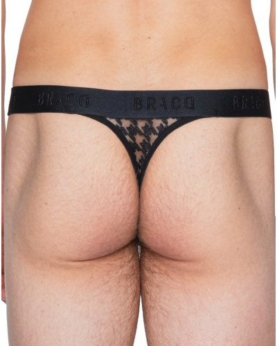 Tanga Louisa Bracq Hombre Tailor (Negro)