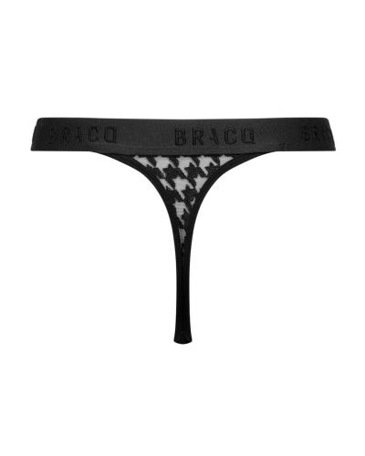 Tanga Louisa Bracq Hombre Tailor (Negro)