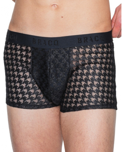 Boxer court Louisa Bracq Homme Tailor (Noir)