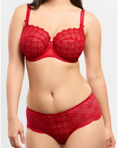 Shorty Empreinte Romy (Rouge Impérial)