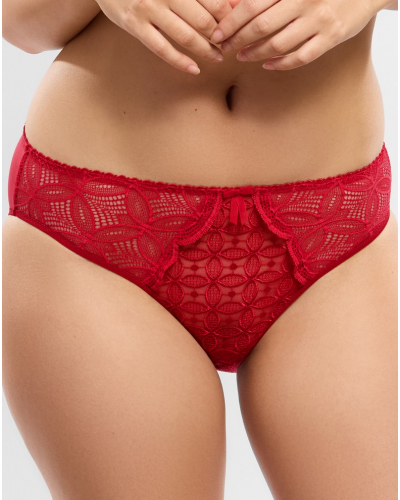 Briefs Empreinte Romy (Rouge Impérial)