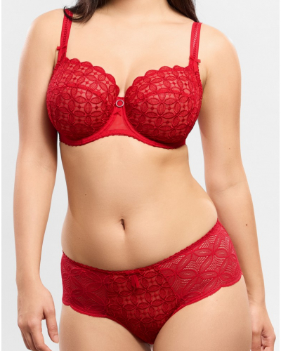 Underwired bra Empreinte Romy (Rouge Impérial)